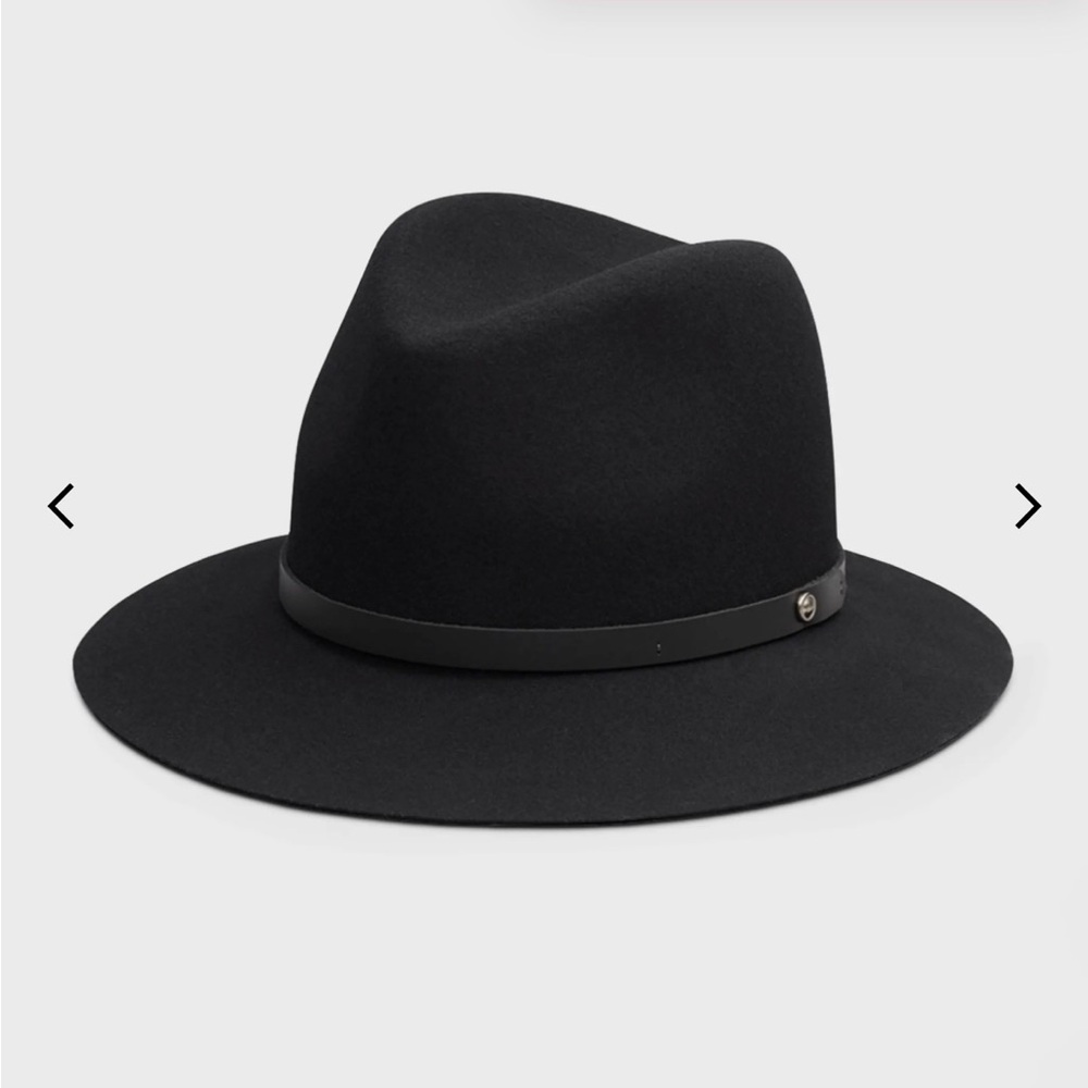 rag & bone black fedora